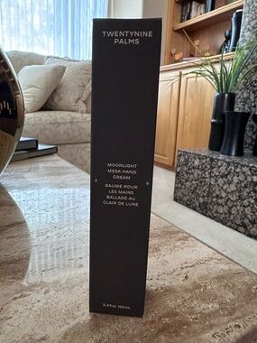 29 Palms Moonlight Mesa Hand Cream NEW IN BOX 3.4 oz